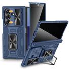 Capa VEGO para Samsung Galaxy Z Fold 7 com tela de privacidade azul