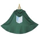 Capa Verde Com Capuz Para Cosplay De Corpo De Exploração Para Homens E Mulheres, Fantasia De