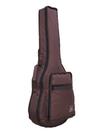 Capa Violão Folk Extra Luxo Bolso Cargo Marrom Nylon 600