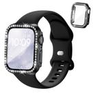 Capa Watch Band + compatível com silicone para Apple Watch para mulheres