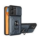Capa Xiaomi Redmi Poco Para 13T 12T 11T pro 13C 12 11S X5 pro Com Suporte Para Cartão, Anel De