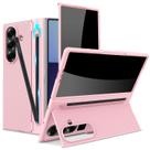 Capa YQODSZ para Samsung Galaxy Z Fold 7 com suporte para caneta S rosa