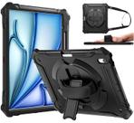 Capa ZTOTopCases para iPad Air de 13 polegadas (M3 2025/M2 2024) preta