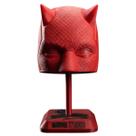 Capacete 3d Demolidor Magnética Tamanho Único Com Suporte Vermelho