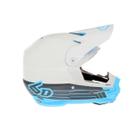 Capacete 6d atr-1 cinza/azul