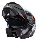 Capacete A118 Elite Preto Azul Vermelho Cinza Gp Tech