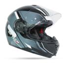 Capacete A118 Sv Elite Gp Tech Articulado Branco/Preto/Cinza Fosco