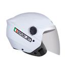 Capacete Aberto Ebf Spark Jet Solid Branco Brilhante Moto Capacete Aberto Ebf Spark Jet Solid Branco Brilhante Moto
