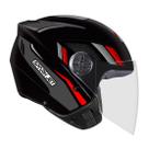 Capacete Aberto Ebf Spark Jet Sting Preto e Chumbo Brilhante Moto Motoqueiro Motociclista Capacete Aberto Ebf Spark Jet Sting Preto e Chumbo Brilhante Moto Motoqueiro Motociclista