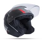 Capacete Aberto Gp Tech Moto Runner Vermelho Fosco