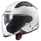 Capacete Aberto LS2 Helmets Copter (Branco Brilhante - Extra Grande)