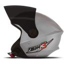 Capacete Aberto Masculino Feminino Resistente Protork New Liberty 3 Com Viseira Fume Capacete Aberto Masculino Feminino Resistente Protork New Liberty 3 Com Viseira Fume