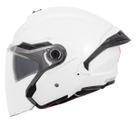 Capacete Aberto Masculino MT Cosmo SV Branco Moto Oculos