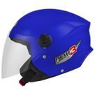 Capacete Aberto New Liberty 3 Three Moto Masculino Feminino Pro Tork Conforto Proteção Segurança Resistência