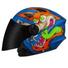 Capacete Aberto New Liberty Three Coyote Gp 88 Viseira Fumê Capacete Aberto New Liberty Three Coyote Gp 88 Viseira Fumê