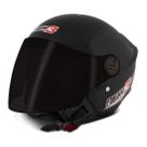 Capacete Aberto Para Moto Masculino Liberty Three 3 Preto Tamanho 58