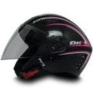 Capacete Aberto Para Moto X Open FW3 Várias Cores e Tamanhos Selo Inmetro