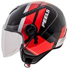 Capacete Aberto Peels Freeway Forever Vermelho