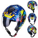 Capacete Aberto Peels Freeway King Azul Metalizado Brilhante