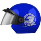 Capacete Aberto Pro Tork Liberty 3 Solid Viseira Espelhada Masculino Feminino Segurança Conforto