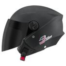 Capacete Aberto Pro Tork New Liberty 3 Three Elite Viseira Fumê Masculino Feminino Confortável Segurança Acessórios Moto