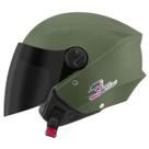Capacete Aberto Pro Tork New Liberty 3 Three Elite Viseira Fumê Masculino Feminino Confortável Segurança Acessórios Moto