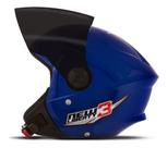 Capacete Aberto Pro Tork New Liberty 3 Three Viseira Fumê Capacete Aberto Pro Tork New Liberty 3 Three Viseira Fumê