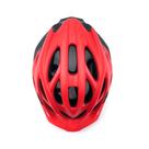 Capacete Absolute WILD c/ Led - Vermelho/Preto fosco