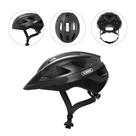 Capacete Abus Macator InMold Preto Brilhante Ciclismo 21