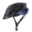 Capacete Adulto Inmold RAD7 New - Preto/Roxo
