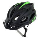 Capacete Adulto Inmold RAD7 New - Preto/Verde Limão