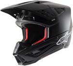 Capacete Alpinestars S-M5 Solid Black Matt para tamanho XS