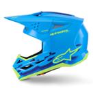 Capacete Alpinestars SM3 Force Azul Brilho