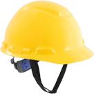 Capacete Amarelo, Suspensão com Ajuste Fácil e Jugular de Tecido, aba Frontal, H 700, 3M Amarelo