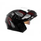 Capacete Articulado Moto Peels Urban U-rb2 Hold Preto e Cobre Brilhante Robocop