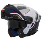 Capacete Articulado MT Atom 2 Robocop Escamoteavel Xenom