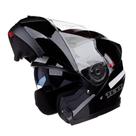Capacete Articulado Robocop Com Óculos Solar Texx Gladiator