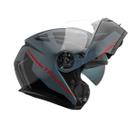 Capacete Articulado Robocop Moto Peels Tr1 Control Preto