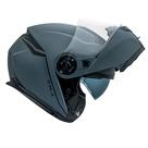 Capacete Articulado Robocop Peels Tr1 Nkd Cinza Escamoteavel