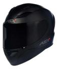 Capacete ASX City Solid Fosco Preto/Grafite Tamanho 56/S