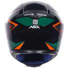 Capacete asx eagle fast gloss black/green/grafite 60 Capacete asx eagle fast gloss black/green/grafite 60