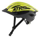 Capacete Atrio Mtb 2.0 Com Led Traseiro Bike Amarelo Neon e Preto