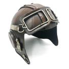 Capacete Aviador em Metal Decorativo - 20cm