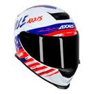 Capacete axxis eagle independence gloss white - l Capacete axxis eagle independence gloss white - l