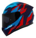 Capacete Axxis Segment Apolo Active C17 Azul Brilho