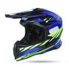 Capacete Azul/Preto Ims Revo Trilha Enduro Motocross