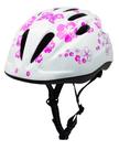 Capacete BebeFun Girl para bicicleta rosa para crianças de 3 a 10 anos