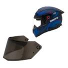 Capacete Bieffe B12 Avant Rosa Moto + Viseira Fume