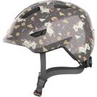 Capacete Bike Infantil Abus Smiley 3.0 Cinza Cavalo