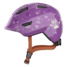 Capacete Bike Infantil Abus Smiley 3.0 Estrela Roxa